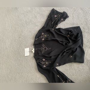 Temperley London 100% silk top